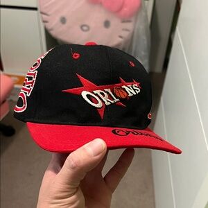 Orions Black and Red Cap